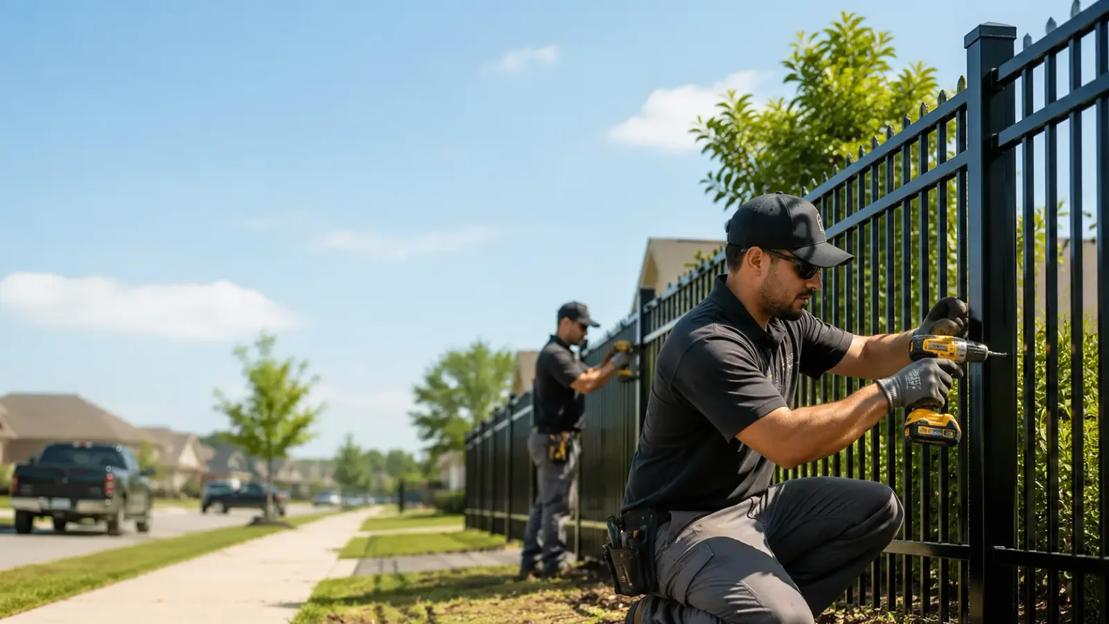 Metal Fence Installation in Red Oak, VA